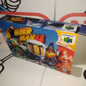 Bomberman 64 Replacement Box - N64 Nintendo 64 - Highest Quality Boxes in the World!