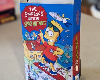 The Simpsons r dot pals 未開封 The Simpsons: Bart Vs. the Space Mutants Replacement Box