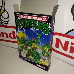 ティーンエイジ・ミュータント・ニンジャ・タートルズ 交換用ボックス - TMNT ニンテンドー NES - 世界最高品質のボックス!