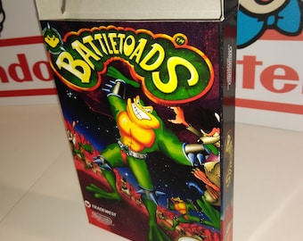 Battletoads Replacement Box - Nintendo NES - Highest Quality Boxes in the World!