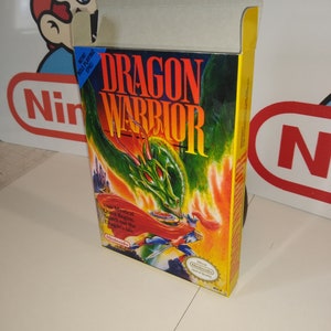 Dragon Warrior-vervangende doos - Dragon Quest Nintendo NES - dozen van de hoogste kwaliteit ter wereld!