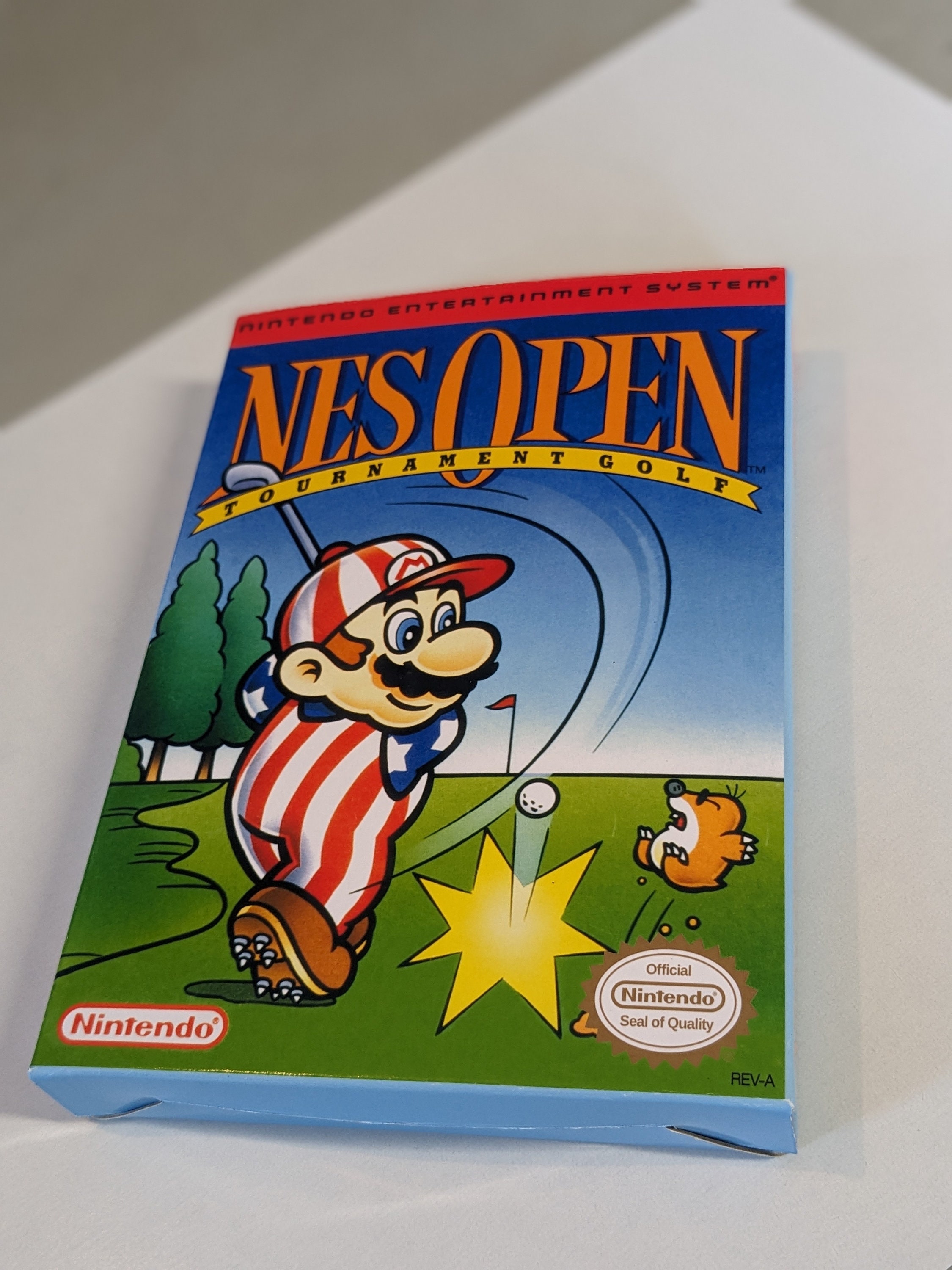 NES Open Tournament Golf Replacement Box - Nintendo NES - Highest