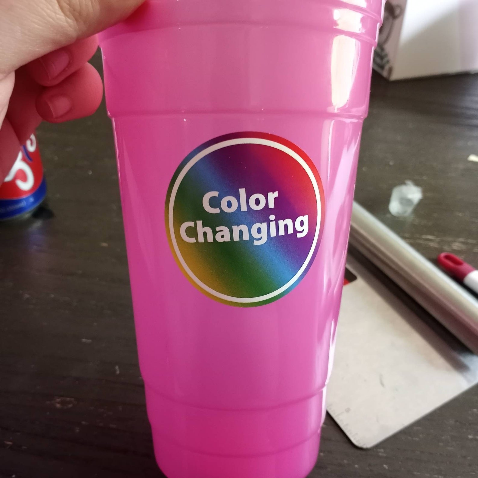 Custom 36oz Color Changing Cup Etsy