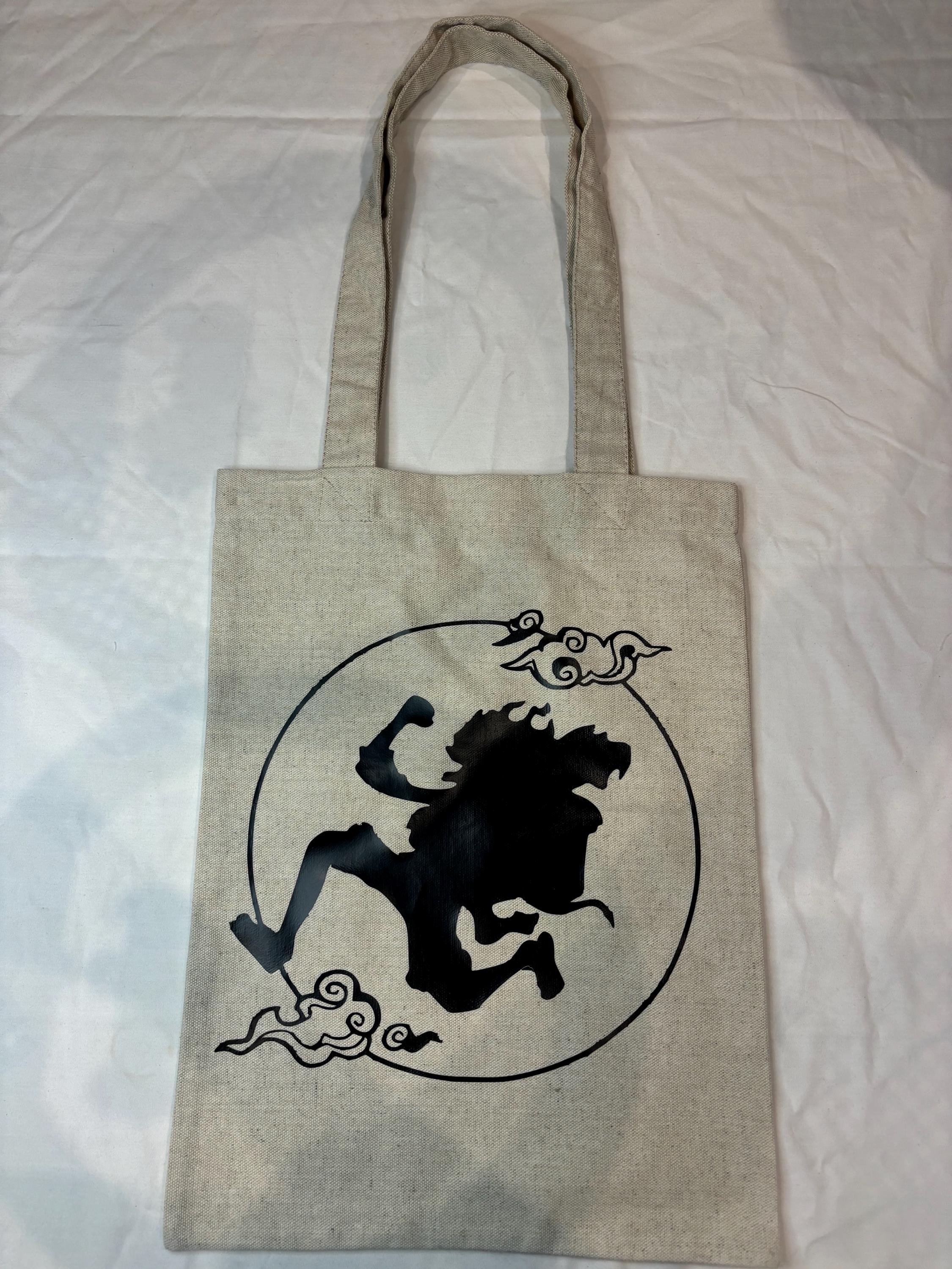 Sac Tote Bag Bandoulière Imprimés Anime Manga Style Velour One Piece Luffy Japon - Accessoires & Bagagerie