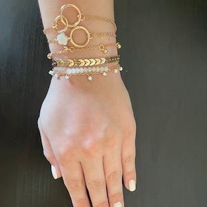 Women Bracelet, Gold Bracelet, Set Bracelet, Daily Bracelet, Gift For Her, Gift For Women, Bohemian Bracelet