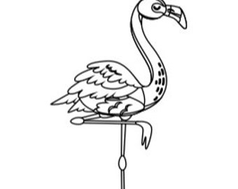 Flamingo Ausmalbilder -20 Bilder