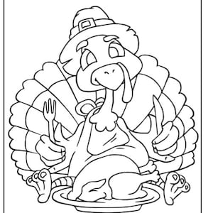 30 Thanksgiving Coloring pages for kids