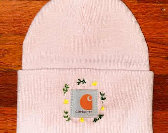 carhartt embroidered beanie