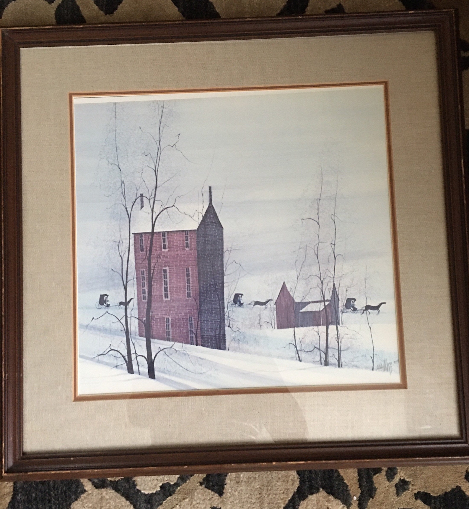 P. Buckley Moss Sunday Morning signed numbered print Etsy
