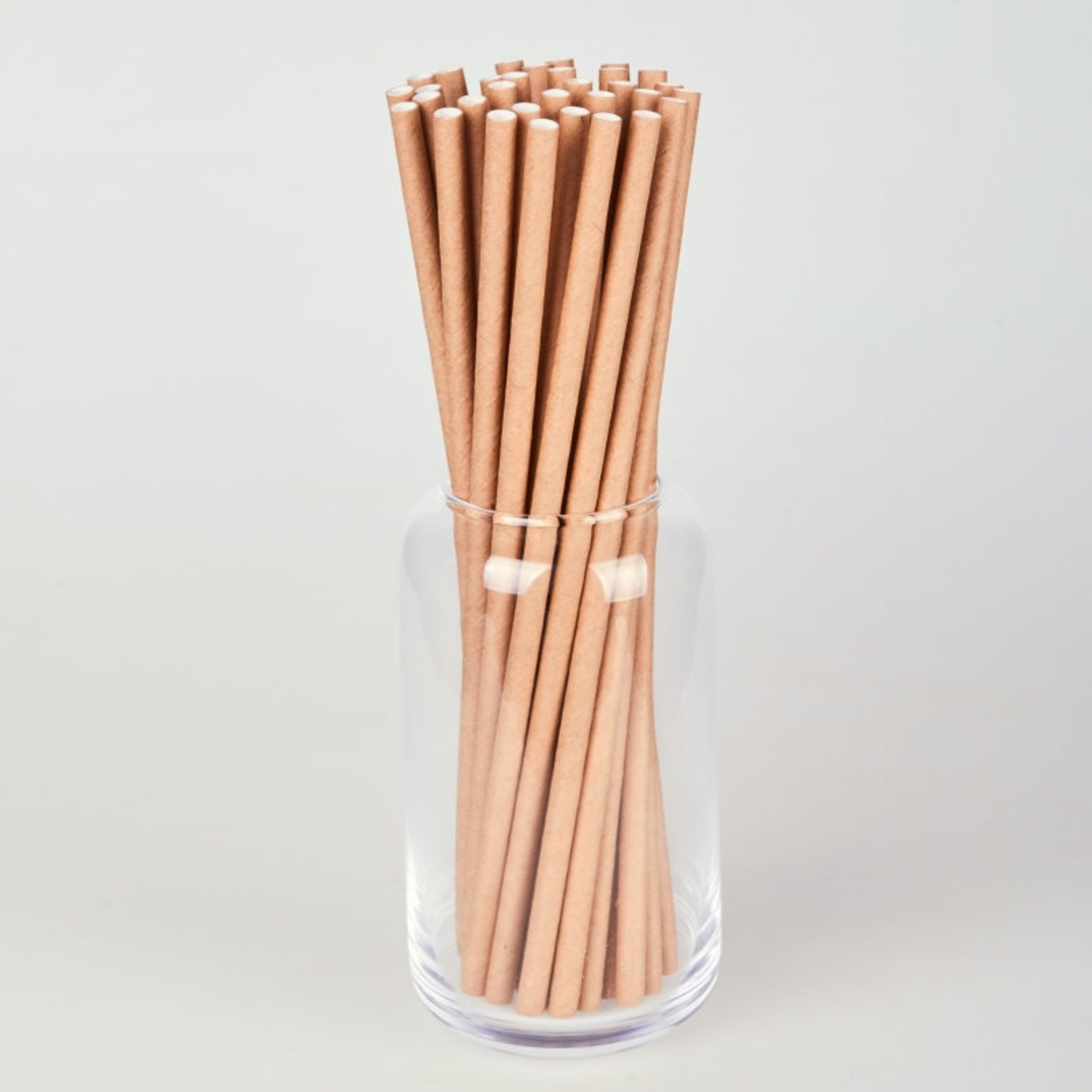 Dyefree brown kraft paper drinking straws Paper Straws Etsy