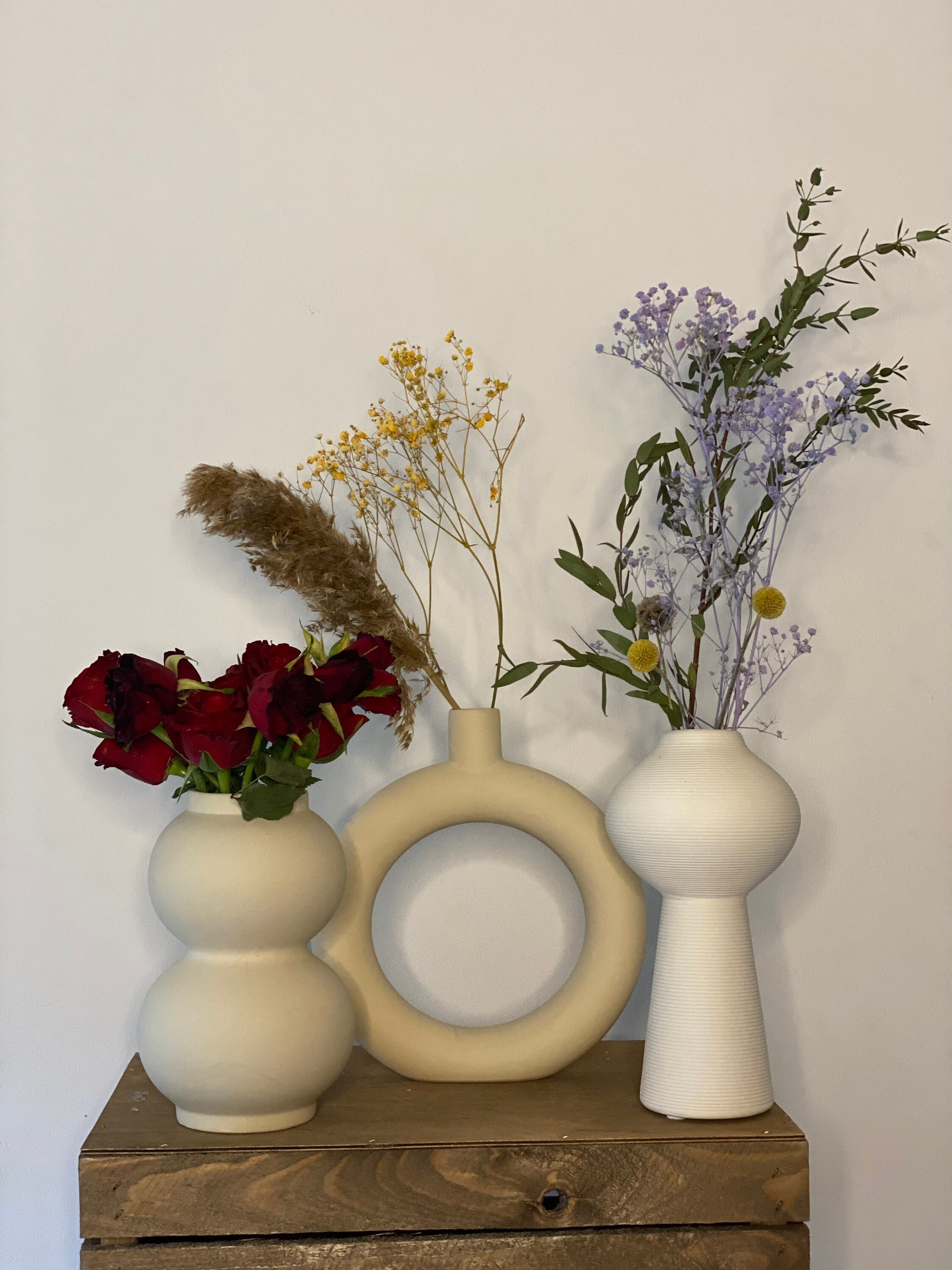 Donut Flower Arrangement Vase Etsy