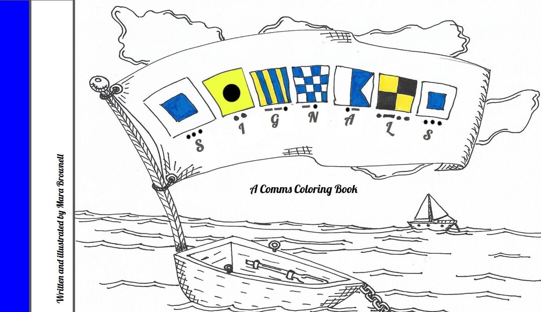 Signals - A Comms Coloring Book - Etsy