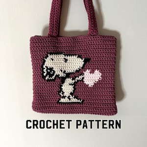 The Snoopy Bag crochet pattern