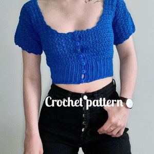 Dahlia top - haakpatroon