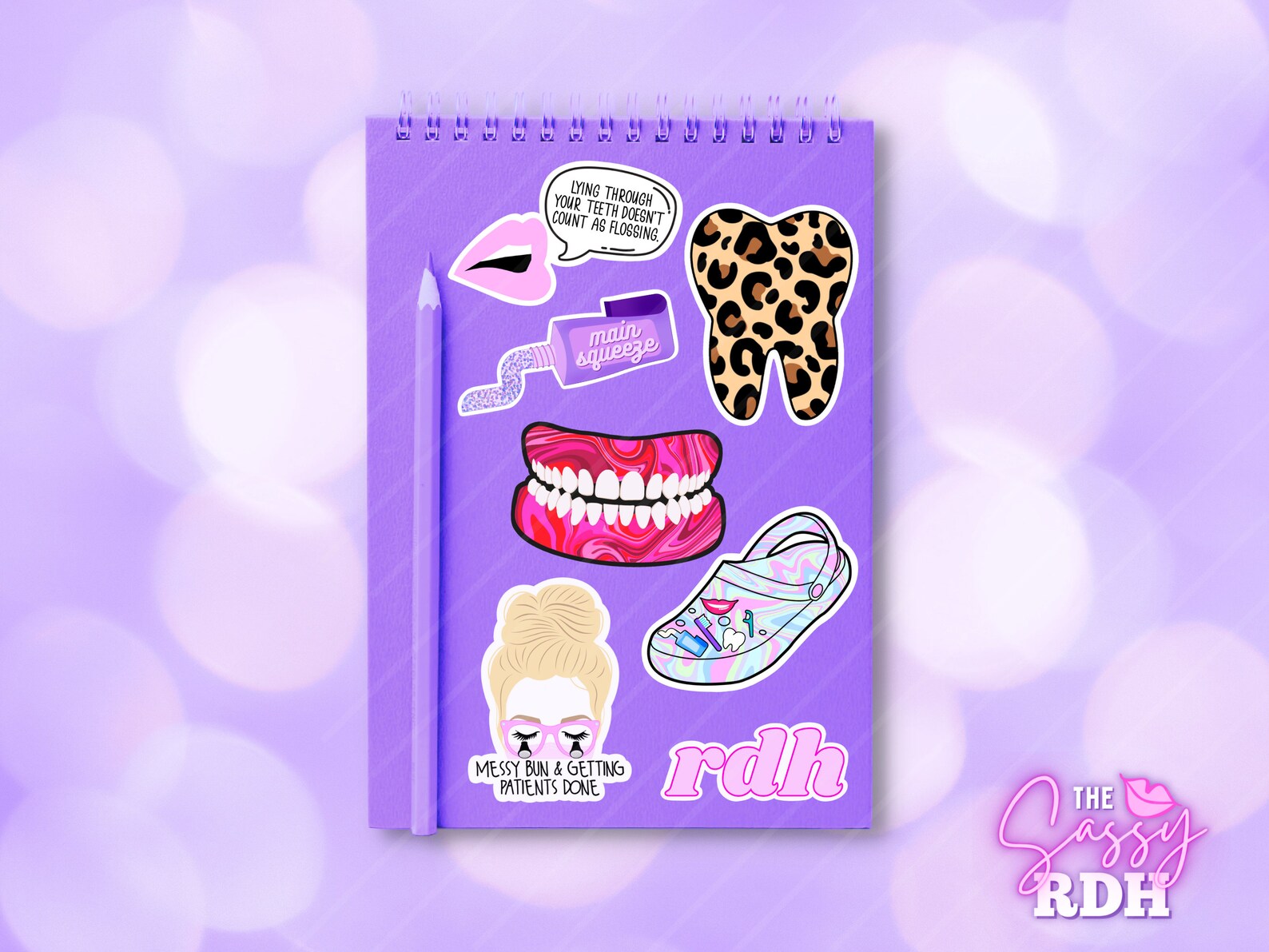 Dental Hygiene Sticker Dental Sticker Dental Hygienist - Etsy