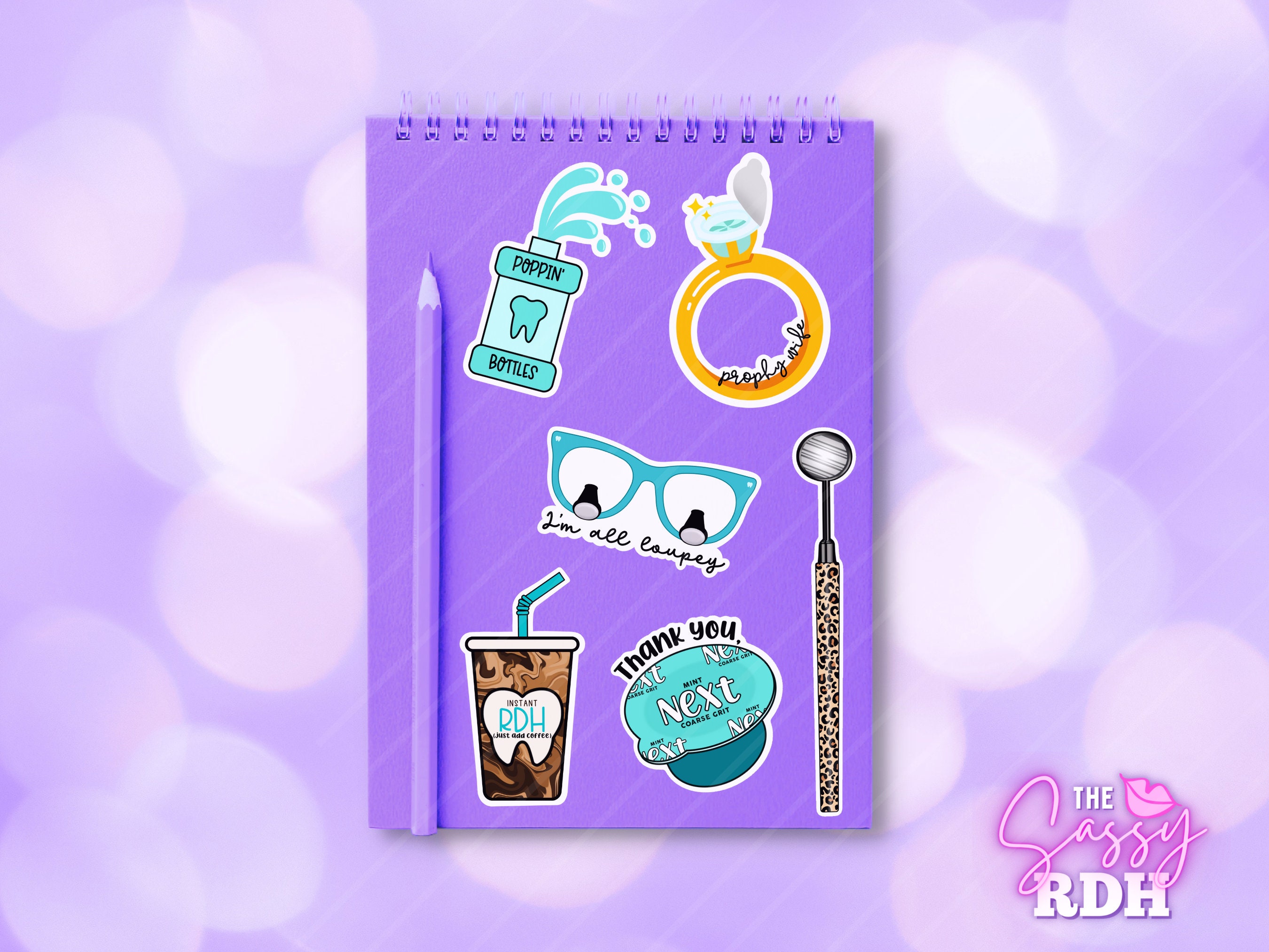 Mouthwash Sticker Dental Sticker Dental Hygienist Etsy