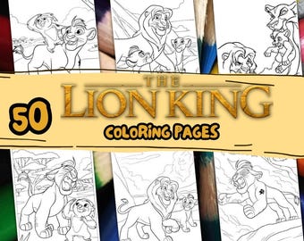 50 coloring pages, A4 format coloring book for kids, Kids Coloring Activity ,Birthday Activity Coloring Pages