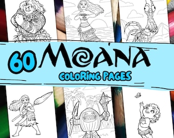 60 CARTOON coloring page, Kids Cartoon Characters Coloring Sheets Instant Download, Classroom Holiday Printable Coloring Book