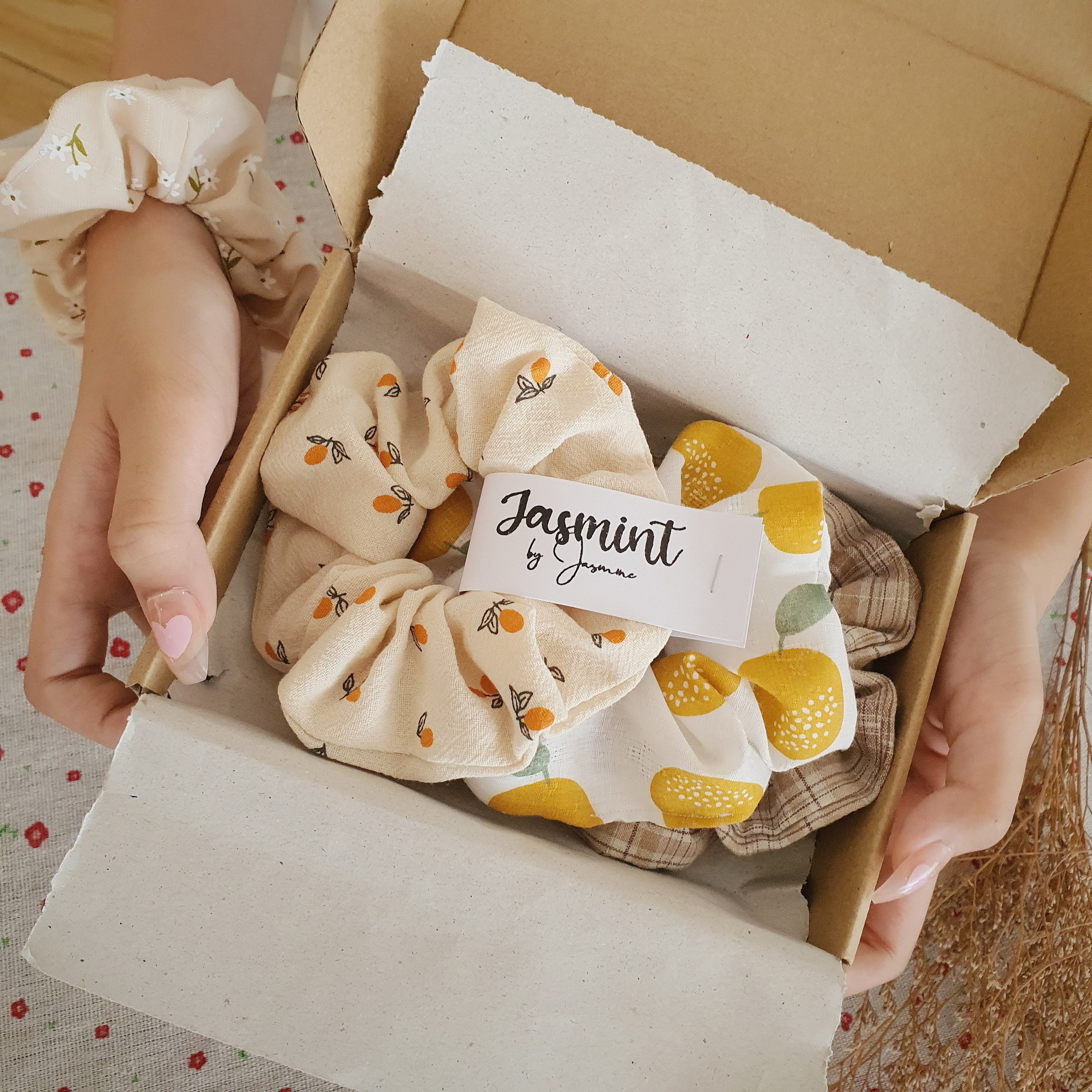 Lovely Gift box Pack of scrunchies Scrunchies Pack Etsy