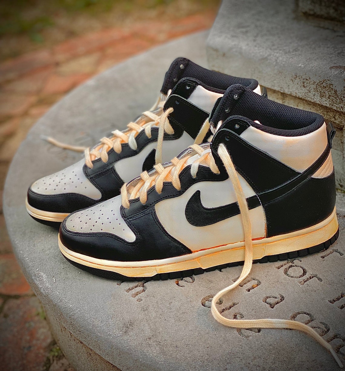 Custom Nike Dunk High NEOVINTAGE panda Custom Shoes Etsy Canada