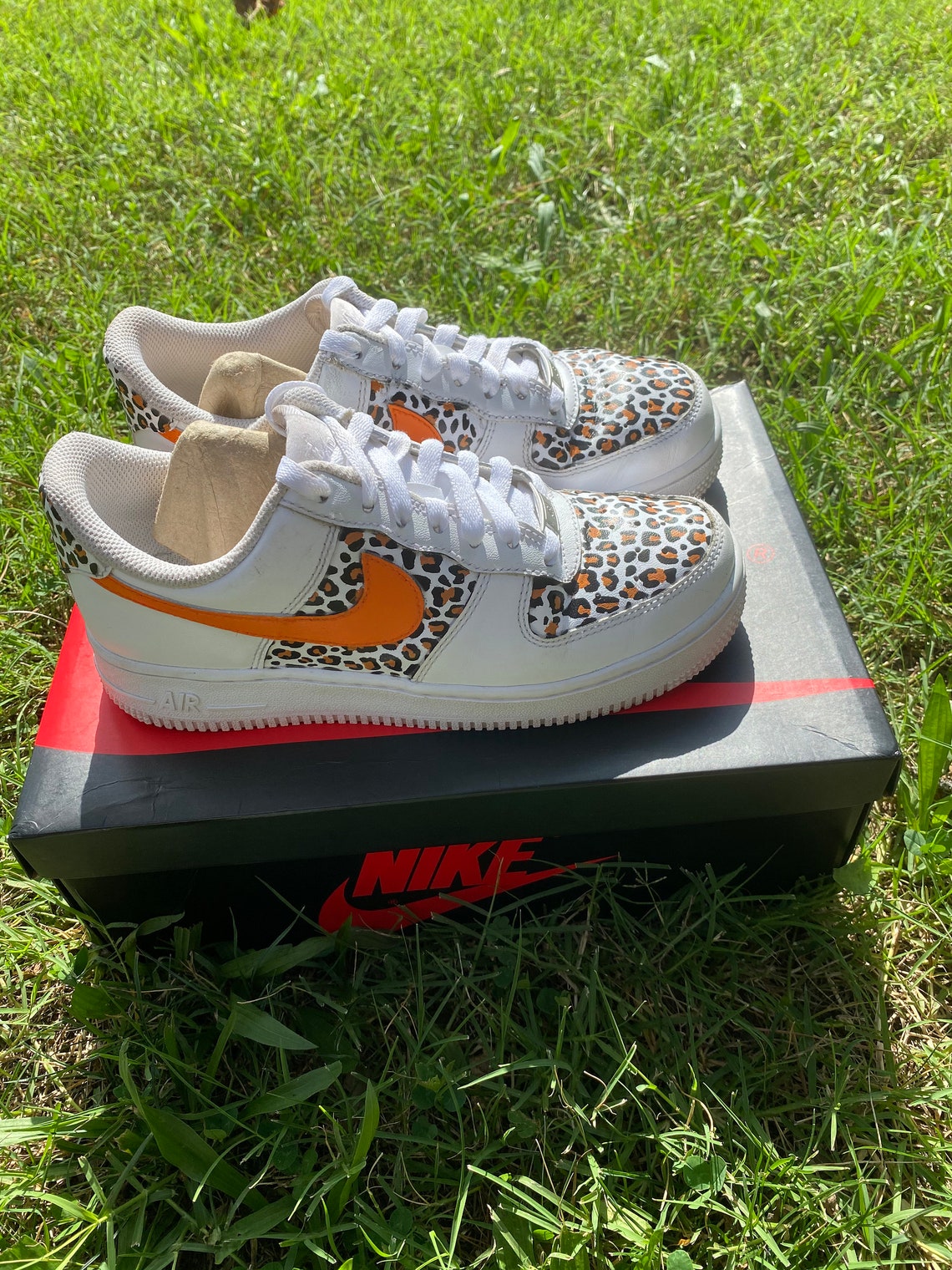 cheetah nike air force 1