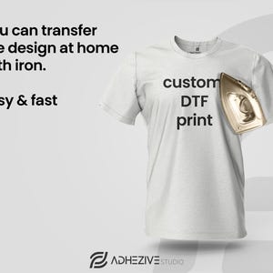 Custom DTF Transfer Printing Service | Upload Your Design | Ready to Press Heat Transfer A4 A3 | Fast EU Shipping | T-Shirt Print Servic