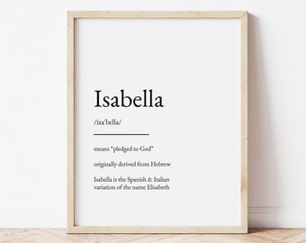 14+ What does the name isabelle mean in spanish