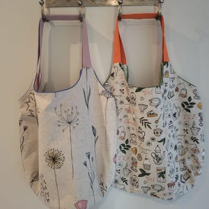 Beuteltasche "Heinrich" Umhängetasche, Einkaufstasche, Wendetasche, mein Bestseller :))