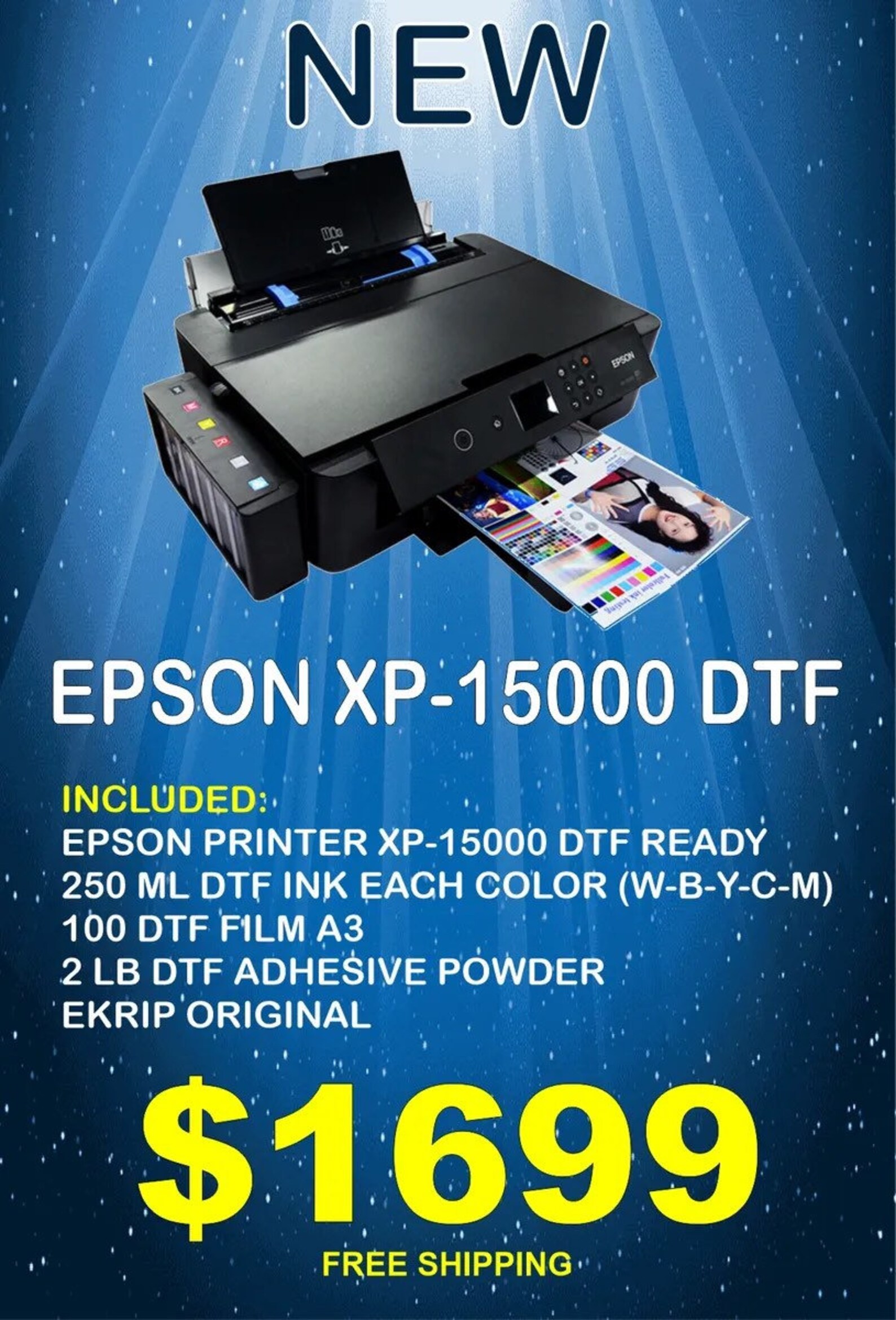 Epson XP15000 DTF ready | Etsy