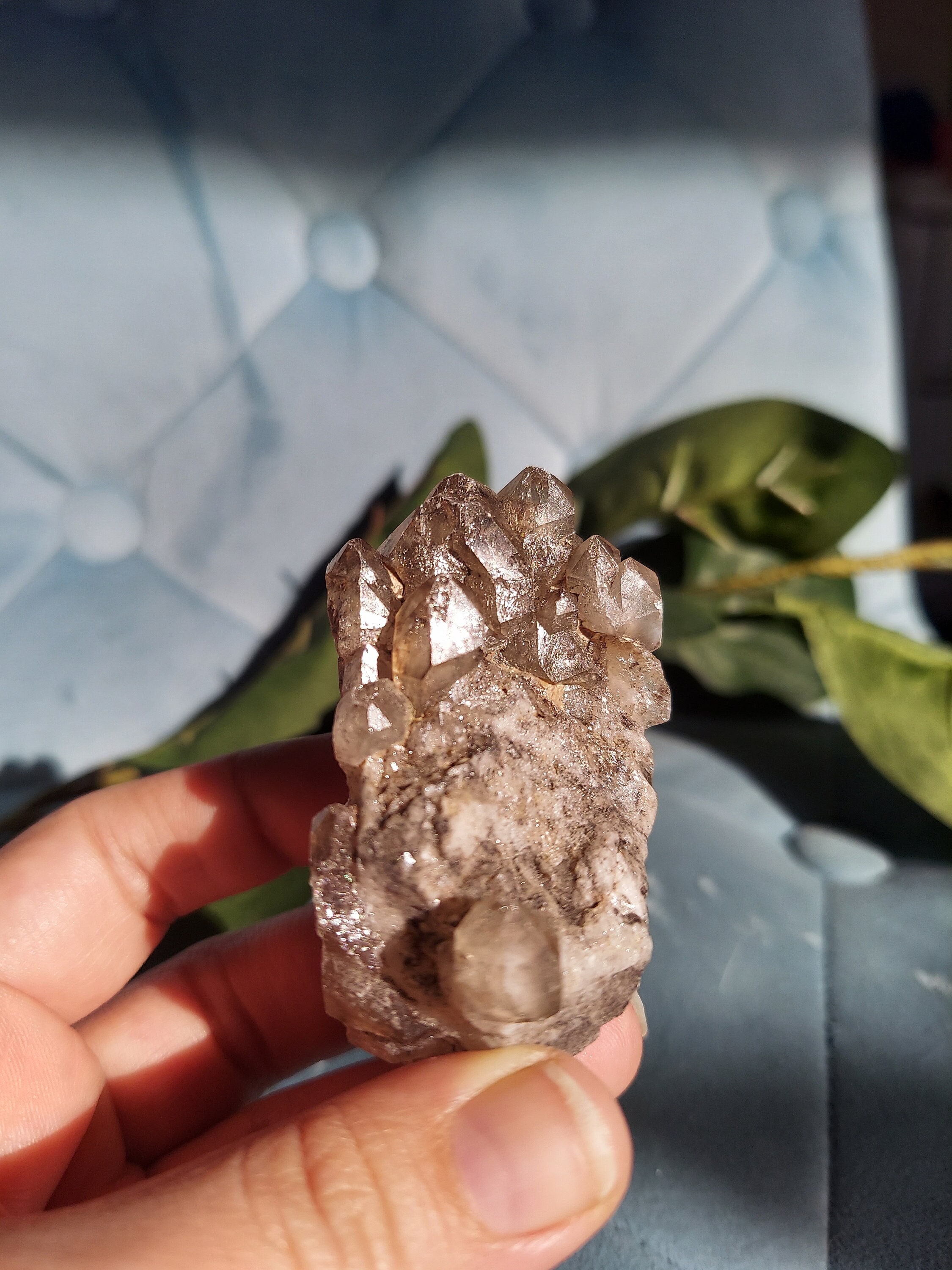 Smokey Elestial Quartz / Spiritual Stone / Crystal of Transformation