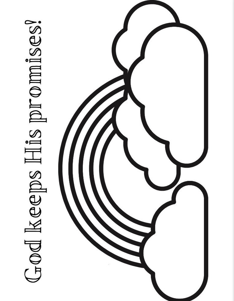Childrens Sunday School Worksheets - Etsy