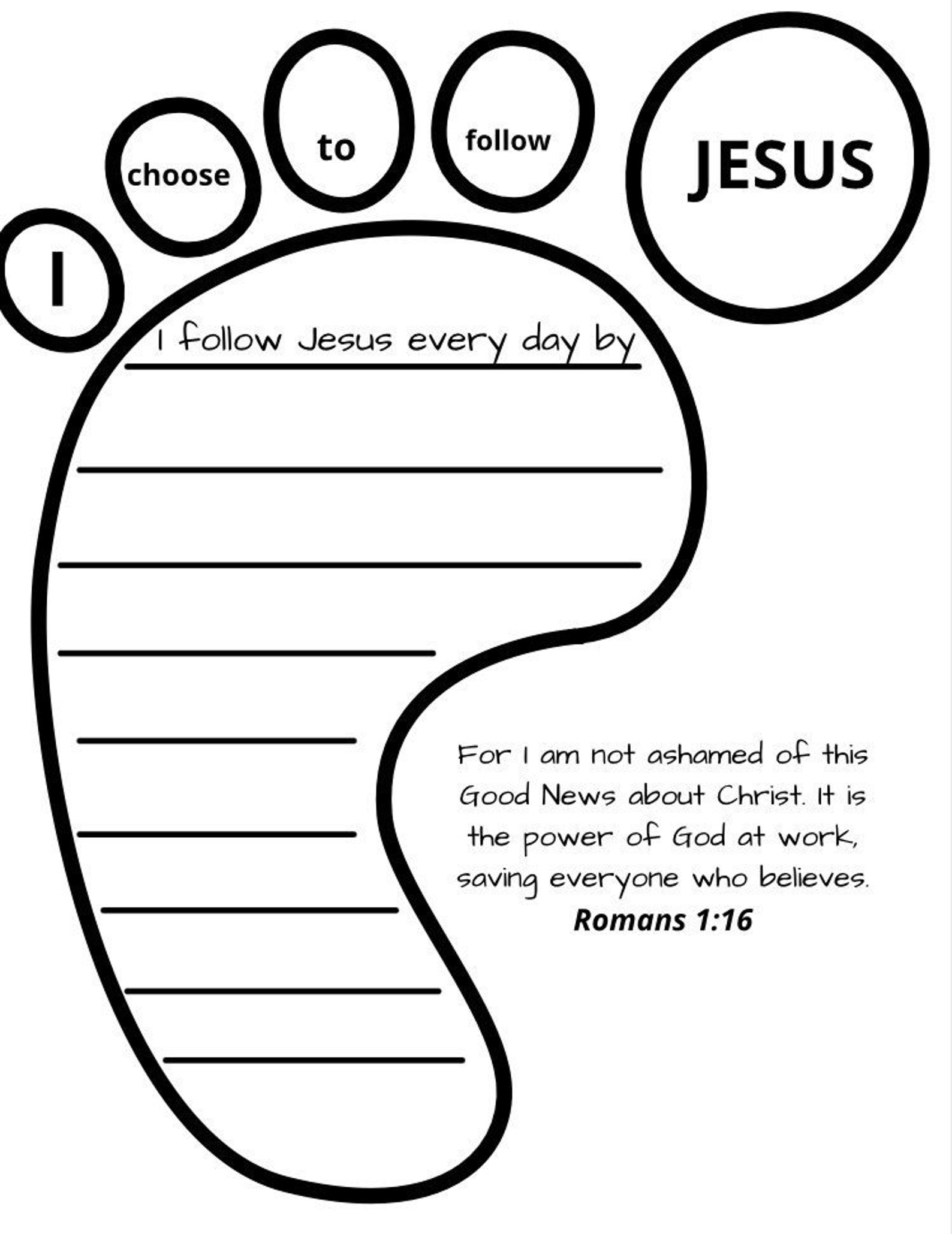 Church Worksheets For Children