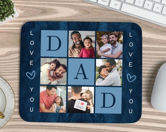 Dad Photo Mousepad PNG, Father's Day Gift (Digital Download)
