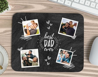 Dad Photo Mousepad PNG, Sublimation Design (Digital Download)