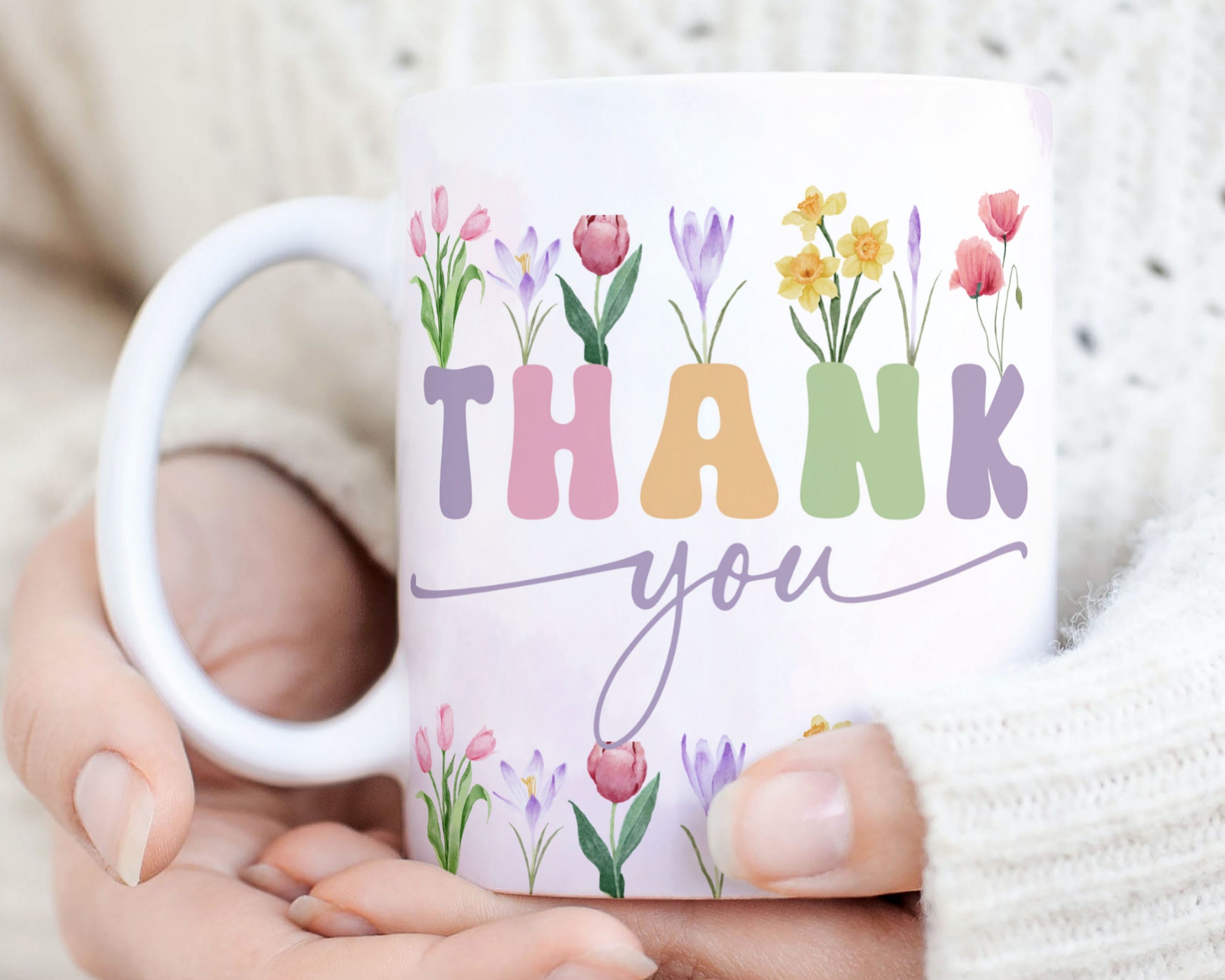 Tazza Personalizzata Con Testo – Regalo Di Ringraziamento, Ceramica 330ml, Lavabile In Microonde E Lavastoviglie