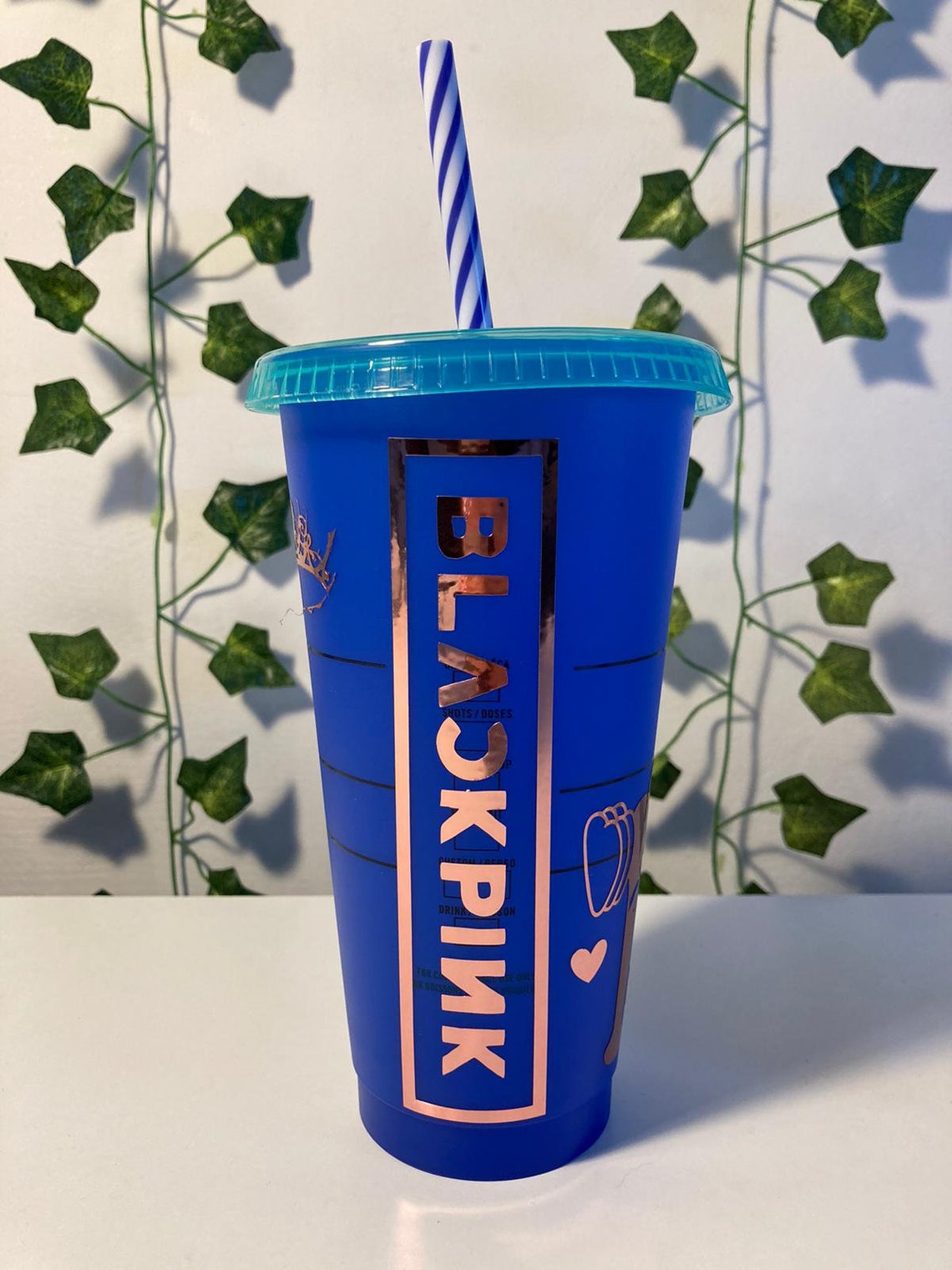 Personalised Blackpink Starbucks Cups Etsy