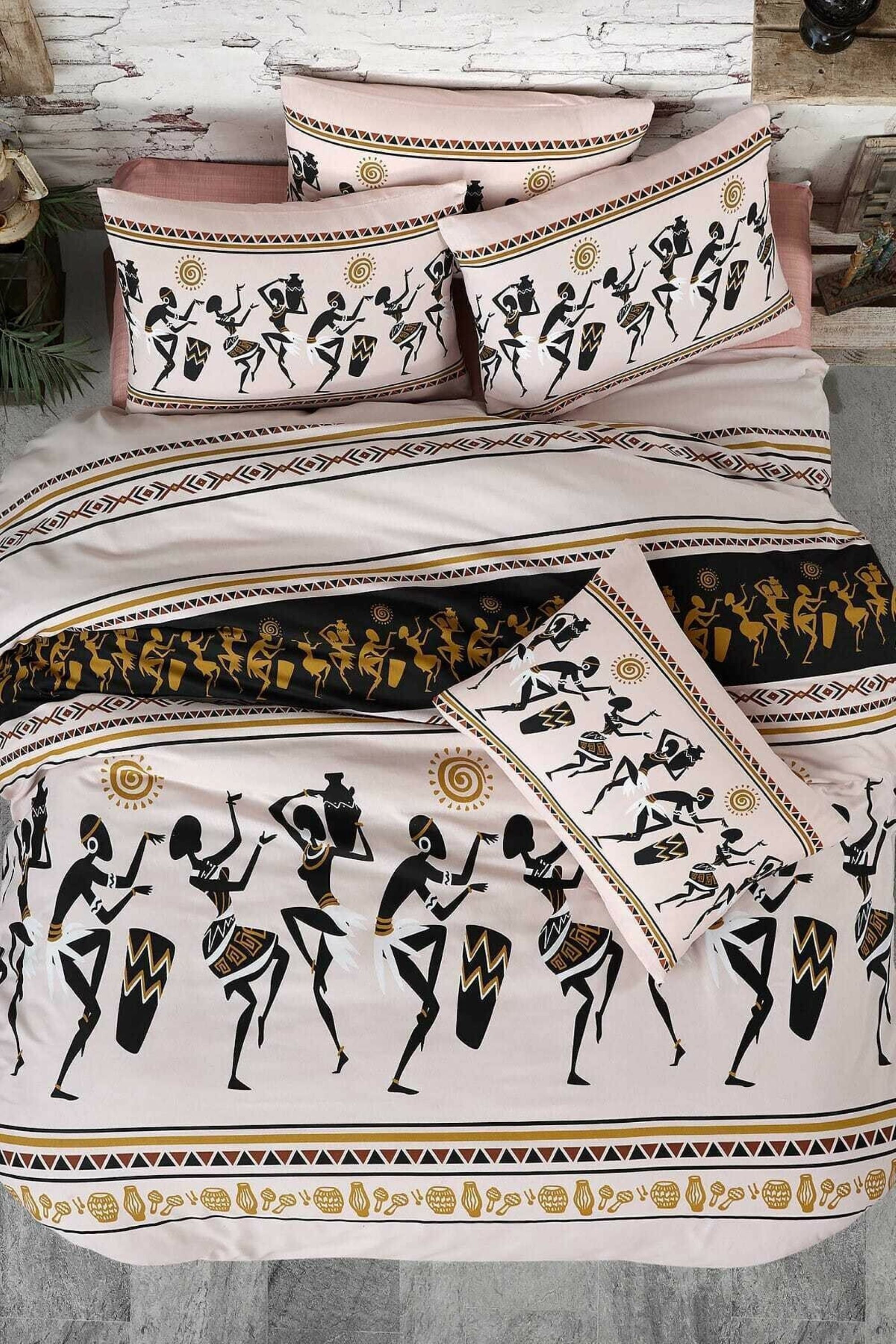 Africa Style Duvet Cover King Size 100 Cotton 3D Printed With Etsy