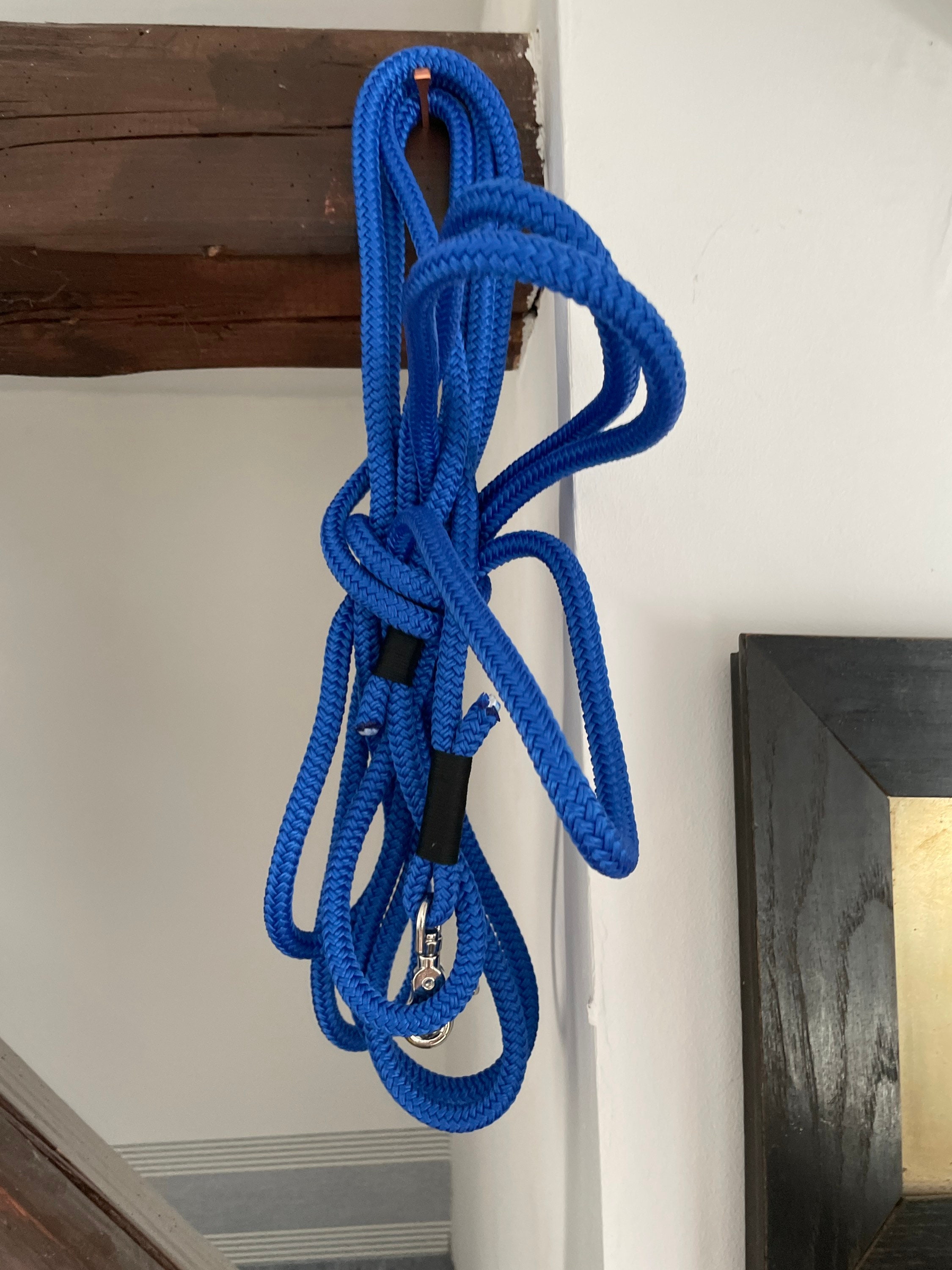 Shortlong tow ropes 6 m / Fineline royal blue black Etsy