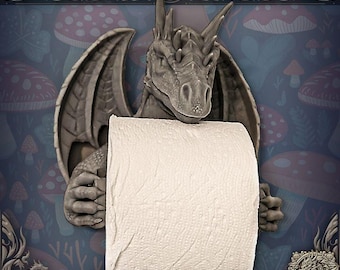 Toilet Paper Dragon Holder