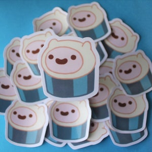 finn cakes || adventure time sticker