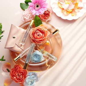 Mini Perfumes for Women Perfume Gift Set - 5 Pack Assorted Floral Aroma Women's Fragrances Perfume Set,10ml Large Bottle Samples of perfumes