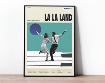 La La Land Movie Poster | Minimalist Film Art (Digital Download)