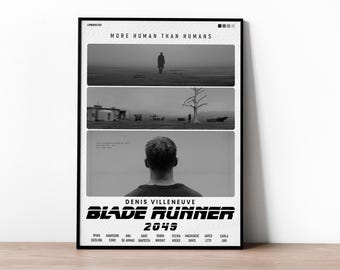 ブレードランナー、4 デジタルダウンロード可能印刷可能な映画ポスター