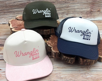 Wranglin' Kids Trucker Hat, Western Mom Snapback