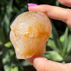 2.0" Golden Healer Alien Head, Star Being, Alien Skull, Crystal Skull, Reiki Healing, Pleiades, Orion, Sirius, Spiritual, ET, Aliens