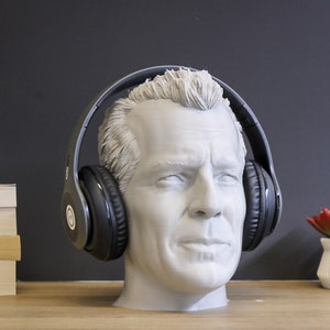 Bruce Willis Headphone Stand | Headset Stand | Perfect Gamer Gift