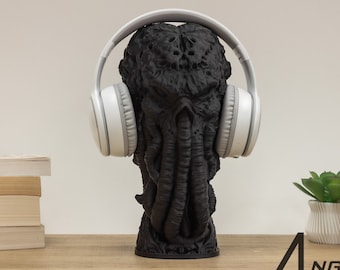 Cthulu Headphone Stand | Monster Headset Holder | Perfect Gamer Gift Headphone Holder