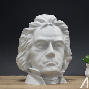 Beethoven Bust Headphone Stand | Gaming Room Decor | Perfect Gamer Gift