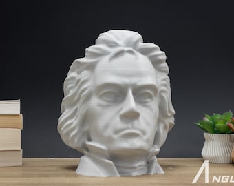 Busto de Beethoven Soporte para auriculares / Decoración de la sala de juegos / Regalo perfecto para jugadores