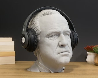 Marlin Brando Headphone Stand | Headset Stand | Godfather, Next Generation, Gaming, Game Room, Headphones